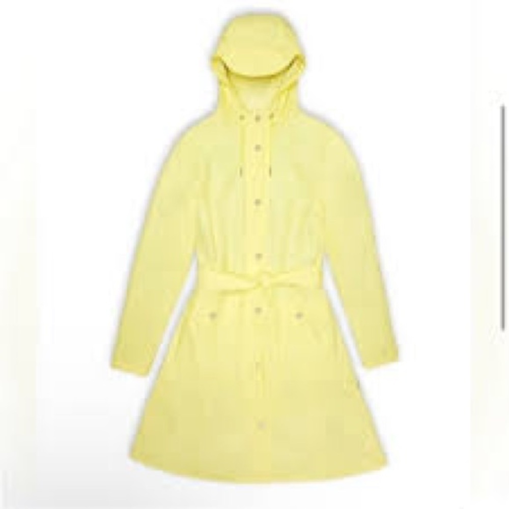 NWT RAINS Curve Women’s Jacket in the color Straw $140. - Picture 5 of 7